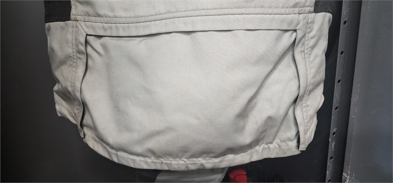Rear zip on pouch for Rallye PRO 2 jacket