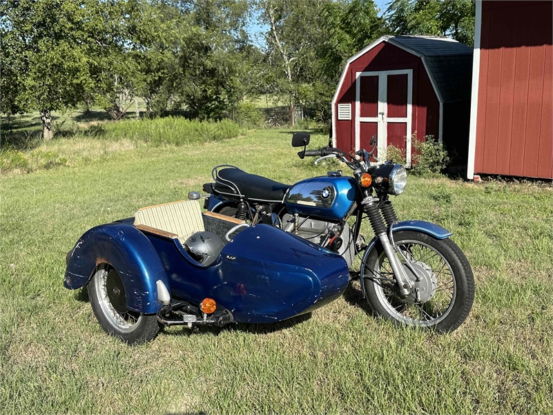 Alice - the 1972 BMW R75/5 with Steib TR500 original under 30k miles 