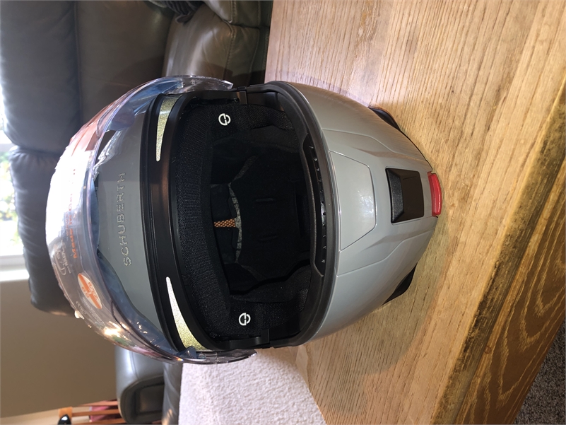 New Schuberth C5 Helmet, Large Gloss Grey