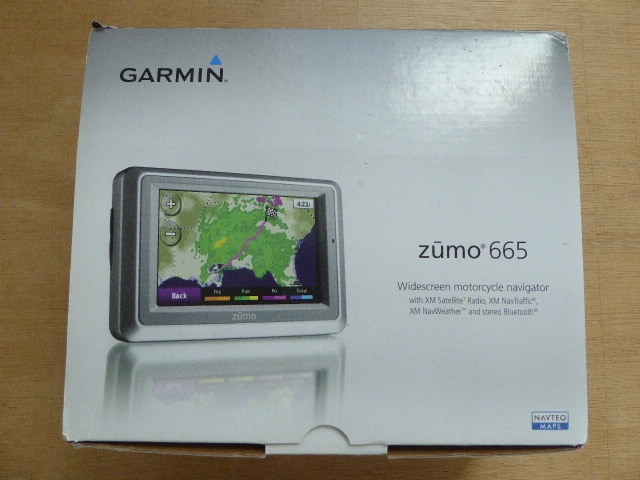 SOLD Garmin Zumo 665 GPS & XM New in the Box with all Accessories $160 Shipped to Lower 48