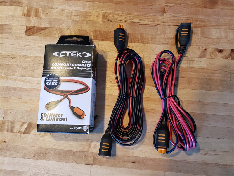 CTEK Comfort Connect 8'-2" Extension Cable "New" - 3 For Sale 