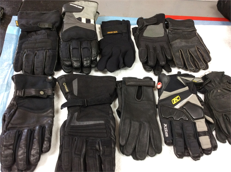 Motorcycle Assortment of Gloves