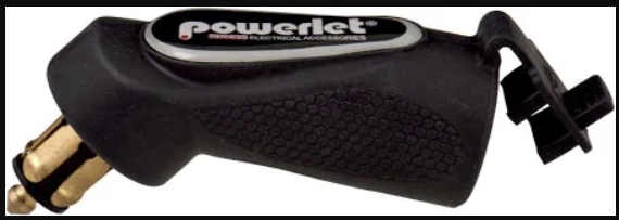 Powerlet Waterproof Plug with Dual USB Adapter 2.1A and DIN (Powerlet) Power Outlets  