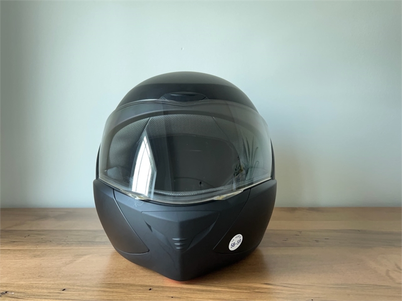 FREE SHIPPING - BMW MOTORRAD SYSTEM 5 FLIP UP WITH REMOVABLE CHIN HELMET 58/59