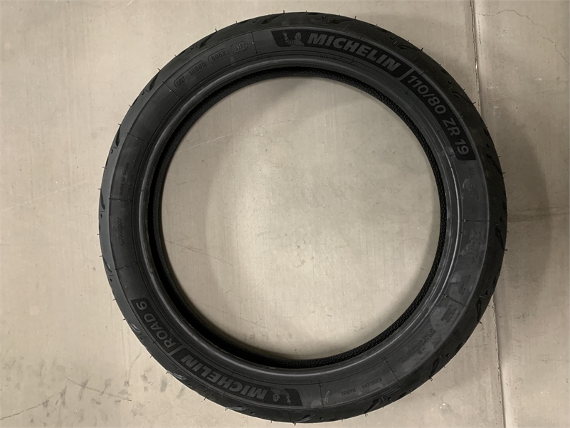 New Michelin Road 6 Front Tire - 110/80 ZR 19 Has Not been Installed or Used 