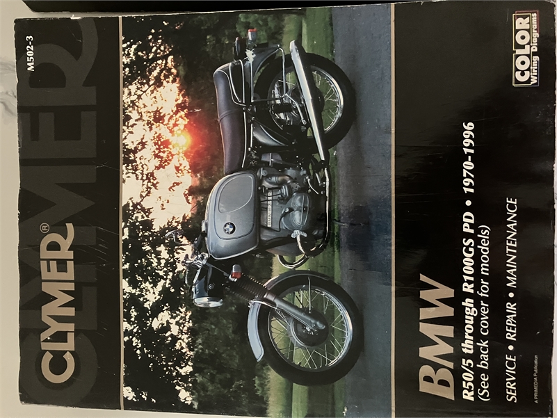 Clymer repair manual  