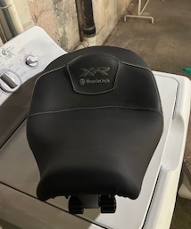 Wunderlich comfort seat for S1000xr, Puig Windshield, Crash Bars for R18, 7 oilhead filters 