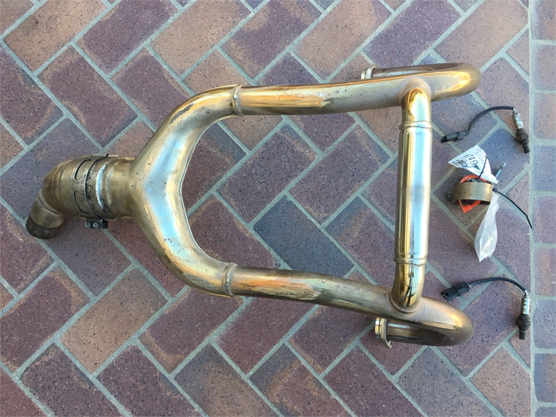 OEM exhaust headers with oxygen sensors off 2006 RT