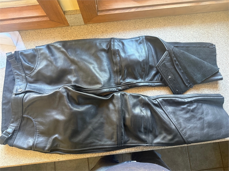 Vanson 101 Leather pants, Size 34