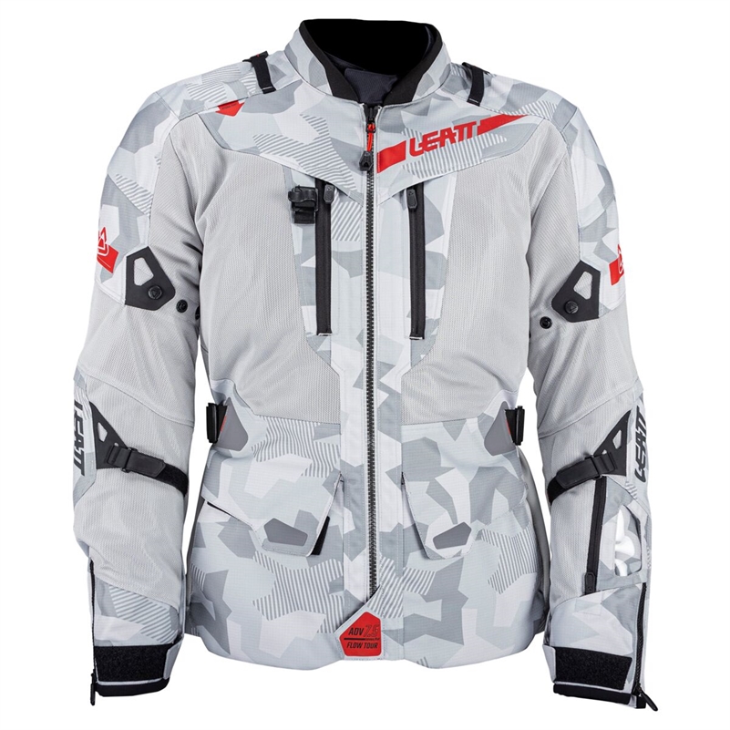 Leatt 7.5 FlowTour Jacket NEW Grey/White/Red XL