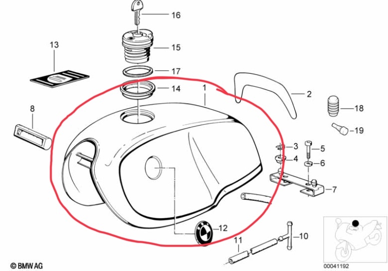 WANTED: FUEL TANK FOR 1985-95 R80 OR R100 MONOLEVER MODEL 