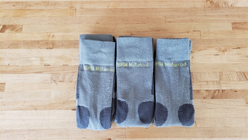 BMW Motorrad Functional Sock Bundle - Size 39-41 | 3 Pair Summer 