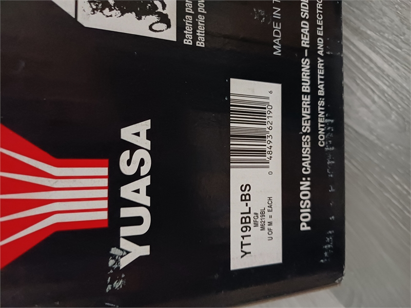 2006 R1200RT battery  60 days old