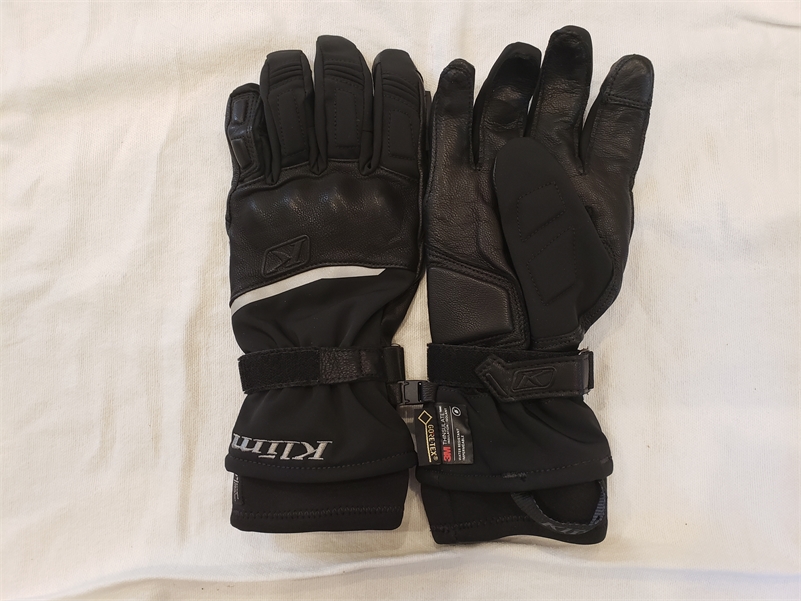 "PRICE REDUCED" Klim Vanguard GTX Gauntlet Glove - Size M - Stealth Black