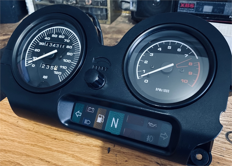 RT Instrument Cluster with Police Speedo