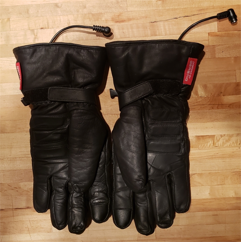 Gerbing G4 Heated Leather Motorcycle Glove "NEW" - Size M