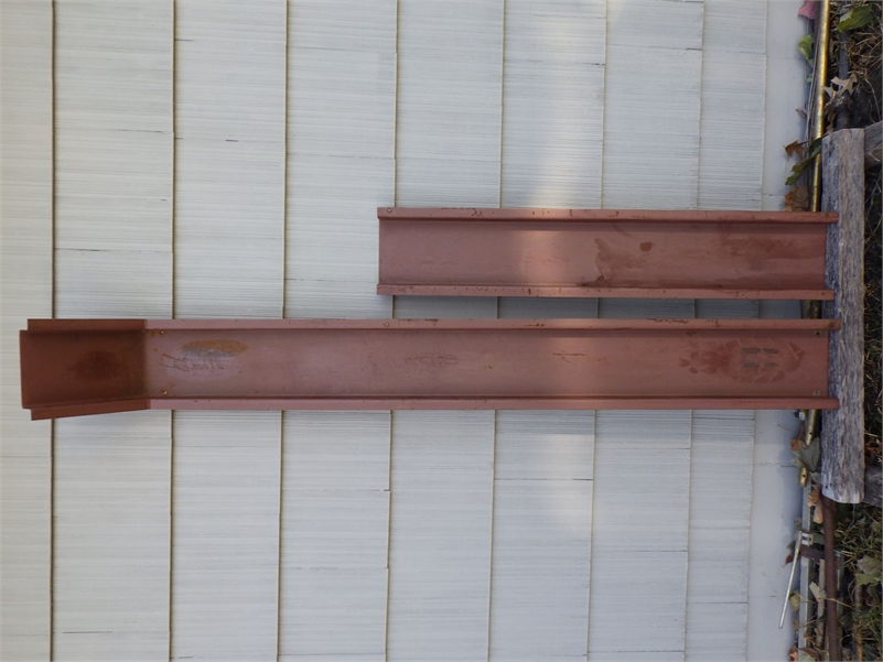 Motorcycle 1/8" heavy duty steel rail and loading ramp for trailer